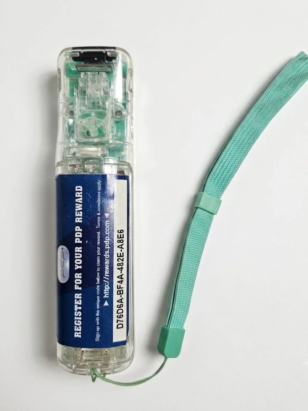 PDP Afterglow Transparent Green Wii Remote Controller